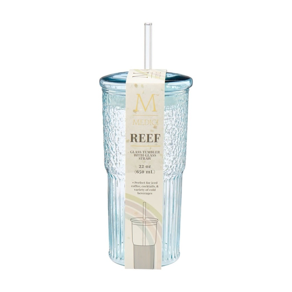 Medici Green Glass Tumbler